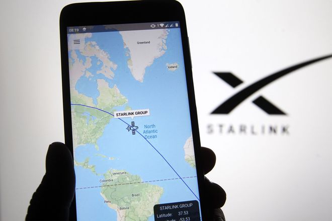 SpaceX正在與幾家航空公司談判，使用星鏈提供機(jī)器上的WiFi